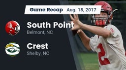 Recap: South Point  vs. Crest  2017