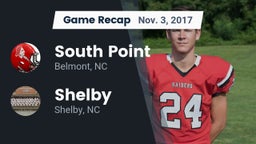 Recap: South Point  vs. Shelby  2017