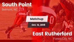 Matchup: South Point High vs. East Rutherford  2018