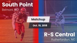 Matchup: South Point High vs. R-S Central  2018