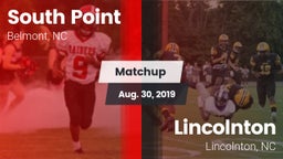 Matchup: South Point High vs. Lincolnton  2019