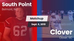 Matchup: South Point High vs. Clover  2019