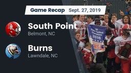 Recap: South Point  vs. Burns  2019