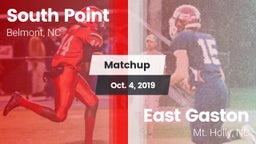 Matchup: South Point High vs. East Gaston  2019