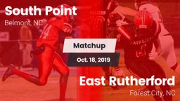 Matchup: South Point High vs. East Rutherford  2019