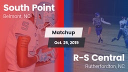 Matchup: South Point High vs. R-S Central  2019
