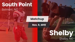 Matchup: South Point High vs. Shelby  2019