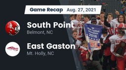 Recap: South Point  vs. East Gaston  2021