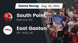 Recap: South Point  vs. East Gaston  2022