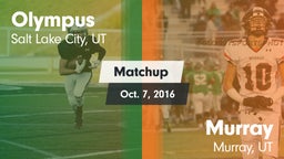 Matchup: Olympus  vs. Murray  2016