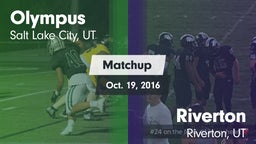 Matchup: Olympus  vs. Riverton  2016