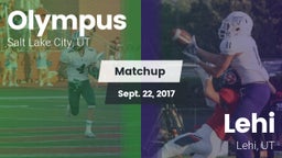 Matchup: Olympus  vs. Lehi  2017