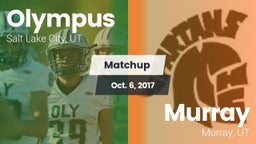Matchup: Olympus  vs. Murray  2017