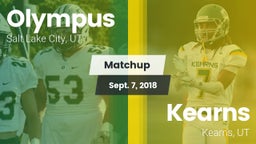 Matchup: Olympus  vs. Kearns  2018