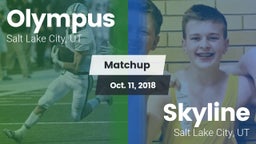 Matchup: Olympus  vs. Skyline  2018