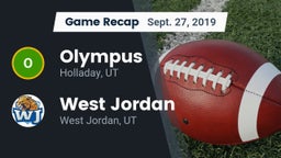 Recap: Olympus  vs. West Jordan  2019