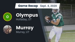 Recap: Olympus  vs. Murray  2020