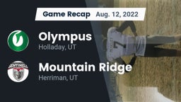 Recap: Olympus  vs. Mountain Ridge  2022