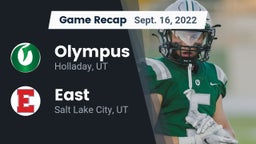 Recap: Olympus  vs. East  2022