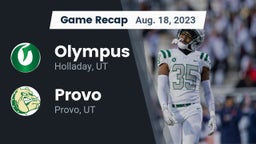Recap: Olympus  vs. Provo  2023