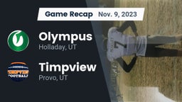 Recap: Olympus  vs. Timpview  2023