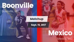 Matchup: Boonville High vs. Mexico  2017