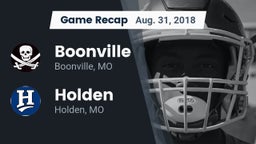 Recap: Boonville  vs. Holden  2018