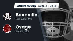 Recap: Boonville  vs. Osage  2018
