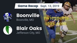 Recap: Boonville  vs. Blair Oaks  2019