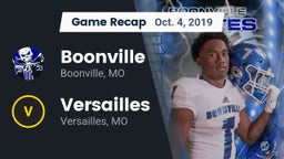 Recap: Boonville  vs. Versailles  2019