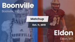 Matchup: Boonville High vs. Eldon  2019