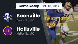 Recap: Boonville  vs. Hallsville  2019