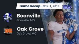 Recap: Boonville  vs. Oak Grove  2019