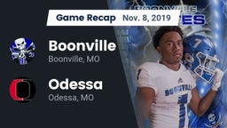 Recap: Boonville  vs. Odessa  2019