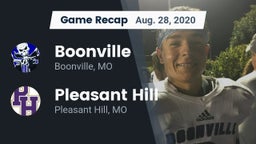 Recap: Boonville  vs. Pleasant Hill  2020