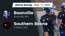 Recap: Boonville  vs. Southern Boone  2020