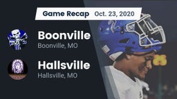 Recap: Boonville  vs. Hallsville  2020