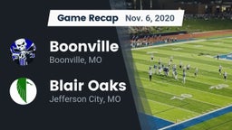 Recap: Boonville  vs. Blair Oaks  2020