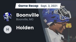 Recap: Boonville  vs. Holden  2021