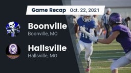 Recap: Boonville  vs. Hallsville  2021
