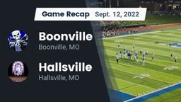 Recap: Boonville  vs. Hallsville  2022