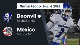 Recap: Boonville  vs. Mexico  2022