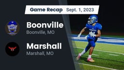Recap: Boonville  vs. Marshall  2023