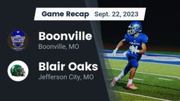 Recap: Boonville  vs. Blair Oaks  2023