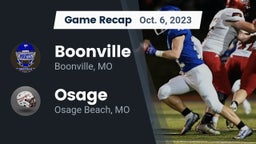 Recap: Boonville  vs. Osage  2023