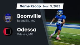 Recap: Boonville  vs. Odessa  2023