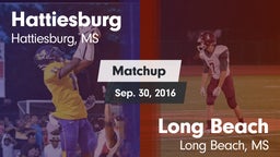 Matchup: Hattiesburg High vs. Long Beach  2016