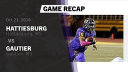 Recap: Hattiesburg  vs. Gautier  2016