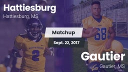 Matchup: Hattiesburg High vs. Gautier  2017