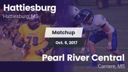 Matchup: Hattiesburg High vs. Pearl River Central  2017